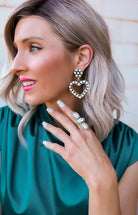 Shine Bright Sterling Silver Crystal Crawler Ring | PREORDER NOW OPEN!-Crawler Rings-Krush Kandy, Women's Online Fashion Boutique Located in Phoenix, Arizona (Scottsdale Area)