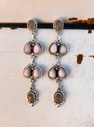 The Annaleigh Stone Drop Earrings-Drop Earrings-Krush Kandy, Women's Online Fashion Boutique Located in Phoenix, Arizona (Scottsdale Area)