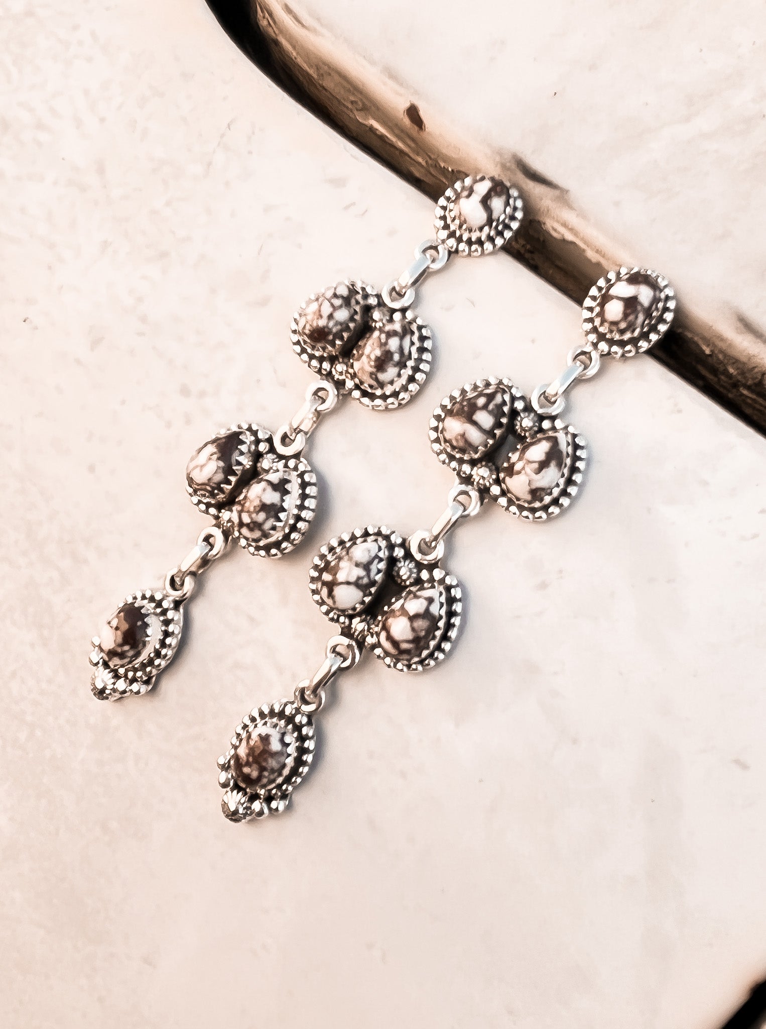 The Annaleigh Stone Drop Earrings-Drop Earrings-Krush Kandy, Women's Online Fashion Boutique Located in Phoenix, Arizona (Scottsdale Area)