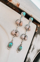 The Annaleigh Stone Drop Earrings-Drop Earrings-Krush Kandy, Women's Online Fashion Boutique Located in Phoenix, Arizona (Scottsdale Area)
