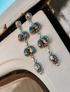 The Annaleigh Stone Drop Earrings-Drop Earrings-Krush Kandy, Women's Online Fashion Boutique Located in Phoenix, Arizona (Scottsdale Area)