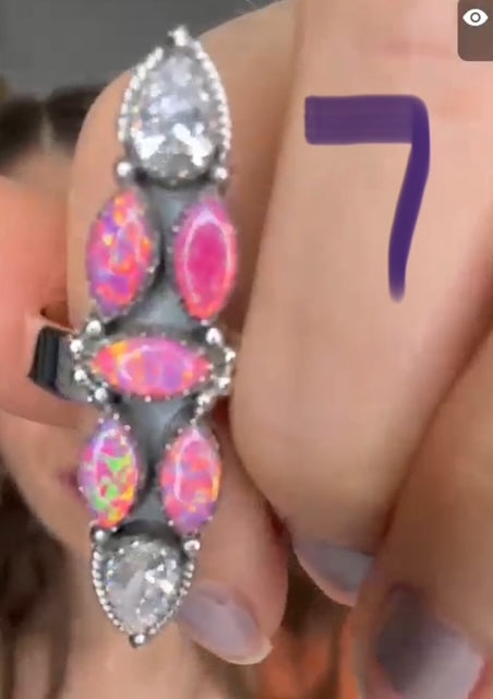 Opal Crawler Rings-Rings-Krush Kandy, Women's Online Fashion Boutique Located in Phoenix, Arizona (Scottsdale Area)