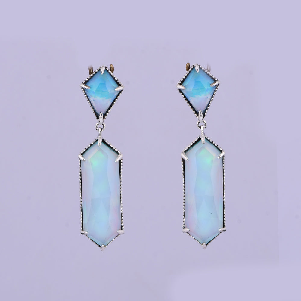 Life Of The Party Stone Earrings-Earrings-Krush Kandy, Women's Online Fashion Boutique Located in Phoenix, Arizona (Scottsdale Area)