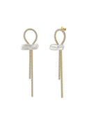 Tassel Vintage Pearl Drop Earring-Earrings-Krush Kandy, Women's Online Fashion Boutique Located in Phoenix, Arizona (Scottsdale Area)