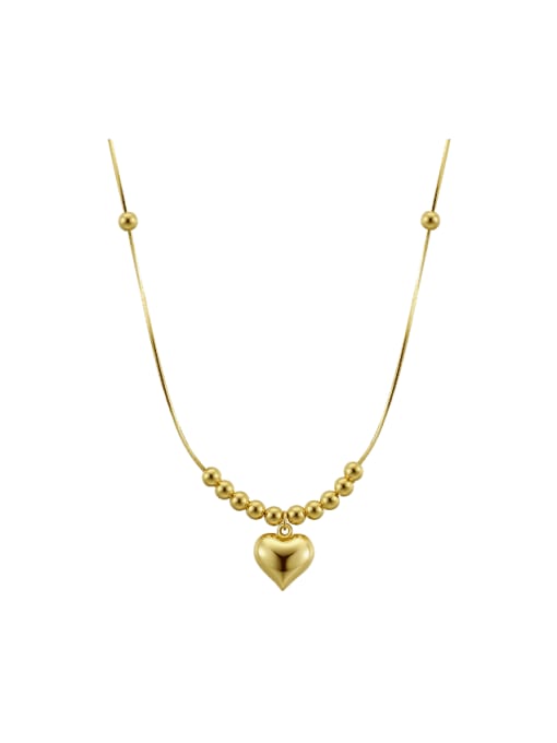 Minimalist Heart Necklace-Necklaces-Krush Kandy, Women's Online Fashion Boutique Located in Phoenix, Arizona (Scottsdale Area)