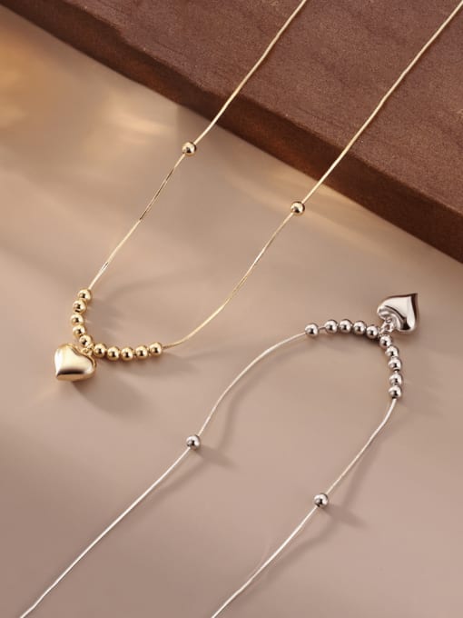 Minimalist Heart Necklace-Necklaces-Krush Kandy, Women's Online Fashion Boutique Located in Phoenix, Arizona (Scottsdale Area)