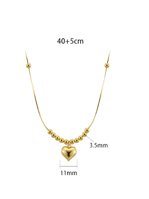 Minimalist Heart Necklace-Necklaces-Krush Kandy, Women's Online Fashion Boutique Located in Phoenix, Arizona (Scottsdale Area)