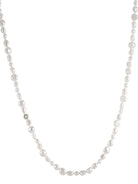 Pearl Geometric Minimalist Beaded Necklace-Necklaces-Krush Kandy, Women's Online Fashion Boutique Located in Phoenix, Arizona (Scottsdale Area)