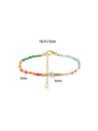 Sunset Stones Beaded Minimalist Bracelet-Bracelets-Krush Kandy, Women's Online Fashion Boutique Located in Phoenix, Arizona (Scottsdale Area)