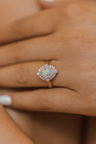 Endless Time Opal Ring MADE TO ORDER-Dainty Rings-Krush Kandy, Women's Online Fashion Boutique Located in Phoenix, Arizona (Scottsdale Area)
