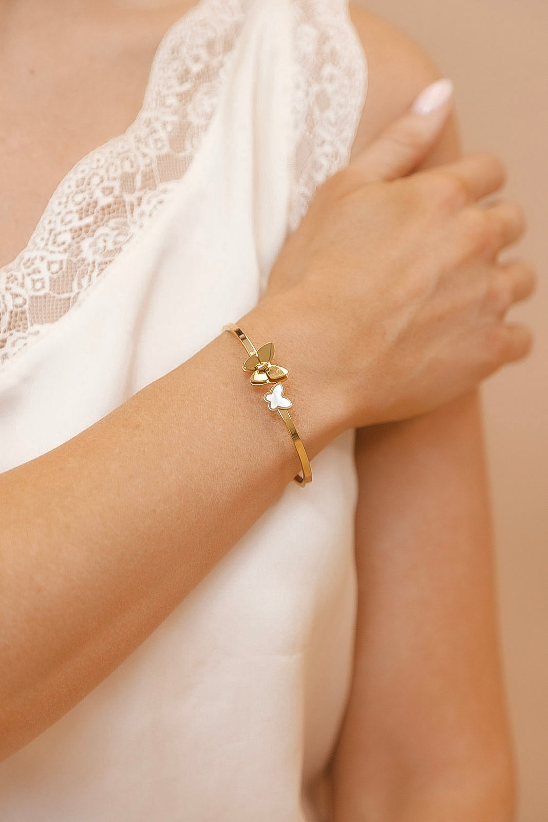 Butterfly Bangle PREORDER-Bracelets-Krush Kandy, Women's Online Fashion Boutique Located in Phoenix, Arizona (Scottsdale Area)