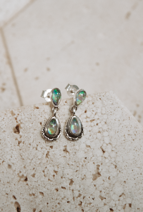 Aspens Dainty Dangle Earrings-Stud Earrings-Krush Kandy, Women's Online Fashion Boutique Located in Phoenix, Arizona (Scottsdale Area)