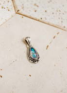 Rowan Stone Pendant-Chain Necklaces-Krush Kandy, Women's Online Fashion Boutique Located in Phoenix, Arizona (Scottsdale Area)