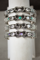 Dixie's Sterling Bow Cuff-Chain Bracelets-Krush Kandy, Women's Online Fashion Boutique Located in Phoenix, Arizona (Scottsdale Area)
