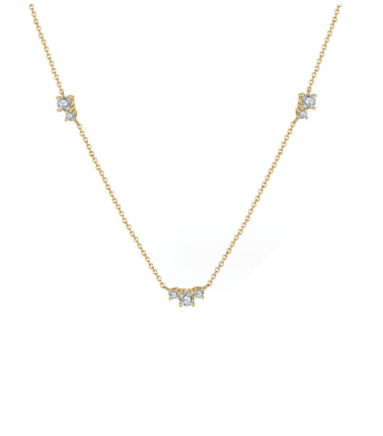Dainty Crystal Dreamer Necklace-Necklaces-Krush Kandy, Women's Online Fashion Boutique Located in Phoenix, Arizona (Scottsdale Area)