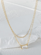 Crystal Minimalist Multi Strand Necklace-Necklaces-Krush Kandy, Women's Online Fashion Boutique Located in Phoenix, Arizona (Scottsdale Area)