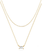 Crystal Minimalist Multi Strand Necklace-Necklaces-Krush Kandy, Women's Online Fashion Boutique Located in Phoenix, Arizona (Scottsdale Area)
