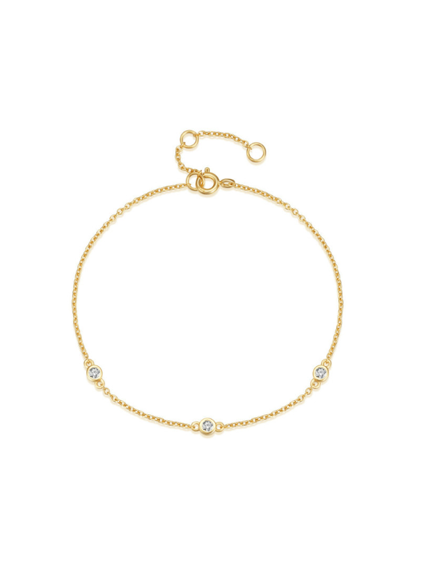 Mini Crystal Stone Bracelet-Bracelets-Krush Kandy, Women's Online Fashion Boutique Located in Phoenix, Arizona (Scottsdale Area)