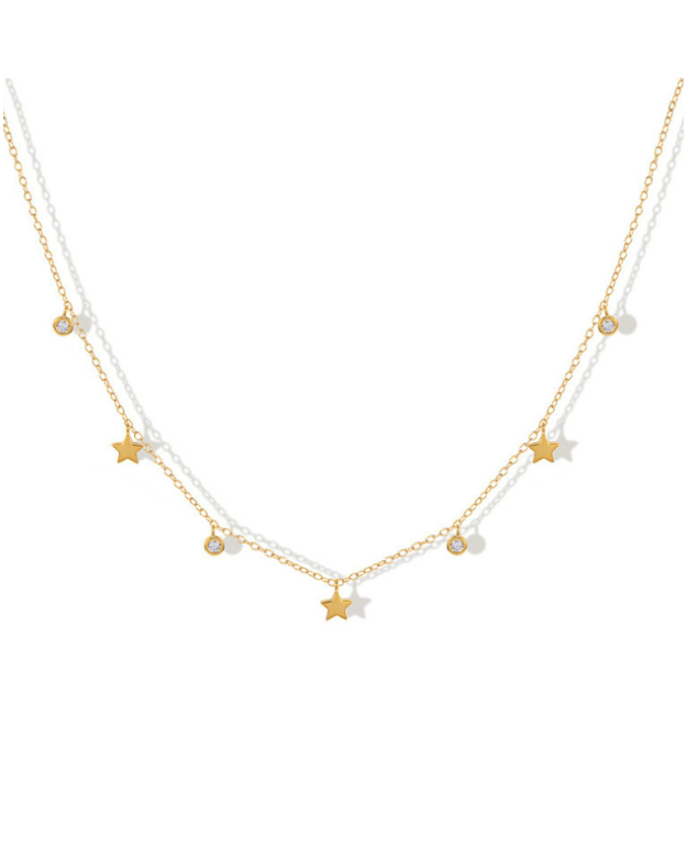 Pentagram Minimalist Necklace-Necklaces-Krush Kandy, Women's Online Fashion Boutique Located in Phoenix, Arizona (Scottsdale Area)