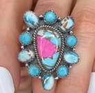 Stunning Krush Exclusive Pink Turquoise Rings MADE TO ORDER-Ring Sizers-Krush Kandy, Women's Online Fashion Boutique Located in Phoenix, Arizona (Scottsdale Area)
