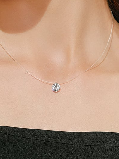 Hidden Gem Minimalist Necklace-Necklaces-Krush Kandy, Women's Online Fashion Boutique Located in Phoenix, Arizona (Scottsdale Area)