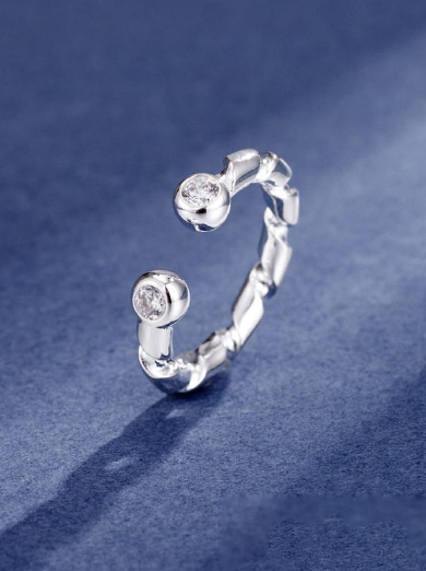 Twisted Minimalist Band CZ Ring-Ring-Krush Kandy, Women's Online Fashion Boutique Located in Phoenix, Arizona (Scottsdale Area)