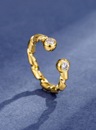 Twisted Minimalist Band CZ Ring-Ring-Krush Kandy, Women's Online Fashion Boutique Located in Phoenix, Arizona (Scottsdale Area)