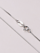 Trendy Sterling Box Chain-Necklaces-Krush Kandy, Women's Online Fashion Boutique Located in Phoenix, Arizona (Scottsdale Area)