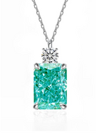 High Carbon Diamond Geometric Lux Necklace-Necklaces-Krush Kandy, Women's Online Fashion Boutique Located in Phoenix, Arizona (Scottsdale Area)