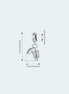 Coffee Minimalist Charm-Jewelry-Krush Kandy, Women's Online Fashion Boutique Located in Phoenix, Arizona (Scottsdale Area)