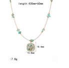 Pearl Geometric Beaded Necklace-Jewelry-Krush Kandy, Women's Online Fashion Boutique Located in Phoenix, Arizona (Scottsdale Area)