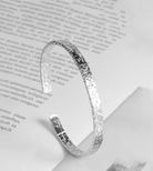 Sterling Silver Geometric Minimalist Cuff Bangle-Jewelry-Krush Kandy, Women's Online Fashion Boutique Located in Phoenix, Arizona (Scottsdale Area)