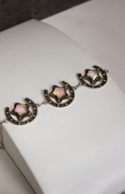 Triple Threat Horseshoe Bracelet-Chain Bracelets-Krush Kandy, Women's Online Fashion Boutique Located in Phoenix, Arizona (Scottsdale Area)