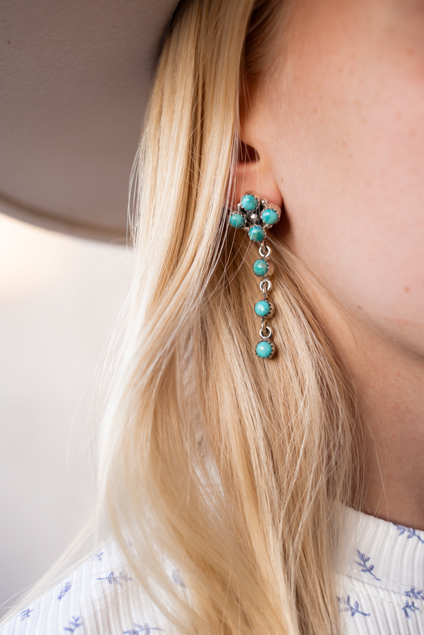Whimsical Blossom Drop Earrings-Drop Earrings-Krush Kandy, Women's Online Fashion Boutique Located in Phoenix, Arizona (Scottsdale Area)