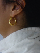 Irregular Minimalist Hoop Earrings-Earrings-Krush Kandy, Women's Online Fashion Boutique Located in Phoenix, Arizona (Scottsdale Area)