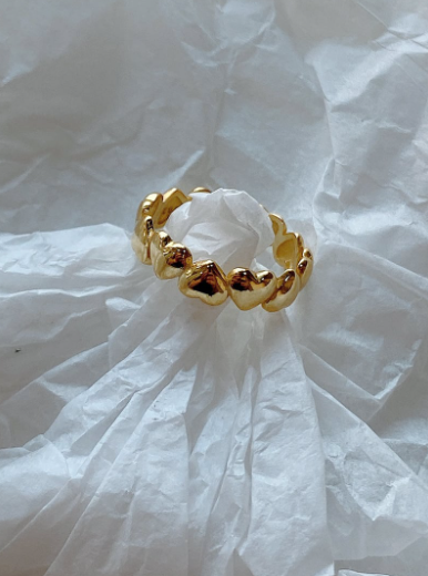 Smooth Heart Ring-Rings-Krush Kandy, Women's Online Fashion Boutique Located in Phoenix, Arizona (Scottsdale Area)
