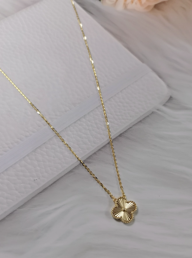 Dainty Clover Necklace-Necklaces-Krush Kandy, Women's Online Fashion Boutique Located in Phoenix, Arizona (Scottsdale Area)