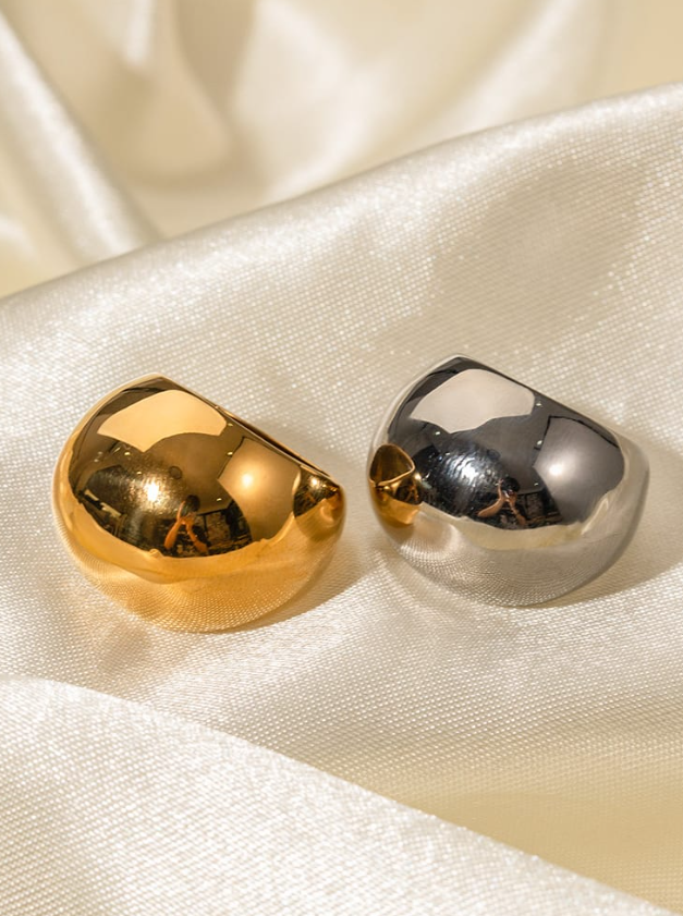 Be Bold Stainless Steel Rings-Jewelry-Krush Kandy, Women's Online Fashion Boutique Located in Phoenix, Arizona (Scottsdale Area)