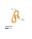 Stainless Steel Irregular Minimalist Band Ring-Jewelry-Krush Kandy, Women's Online Fashion Boutique Located in Phoenix, Arizona (Scottsdale Area)