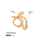 Stainless Steel Irregular Minimalist Band Ring-Jewelry-Krush Kandy, Women's Online Fashion Boutique Located in Phoenix, Arizona (Scottsdale Area)