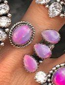 Krystal and Opal Cluster Rings PREORDER-Cluster Rings-Krush Kandy, Women's Online Fashion Boutique Located in Phoenix, Arizona (Scottsdale Area)