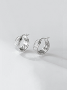 Geometric Minimalist Hoop Earring-Jewelry-Krush Kandy, Women's Online Fashion Boutique Located in Phoenix, Arizona (Scottsdale Area)
