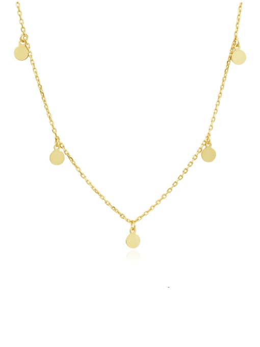 Minimalist Tassel Geometric Necklace-Necklaces-Krush Kandy, Women's Online Fashion Boutique Located in Phoenix, Arizona (Scottsdale Area)