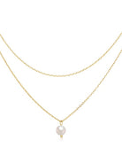 Geometric Pearl Minimalist Multi Strand Necklace-Necklaces-Krush Kandy, Women's Online Fashion Boutique Located in Phoenix, Arizona (Scottsdale Area)