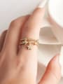 Cubic Zirconia Pentagram Minimalist Stackable Ring-Rings-Krush Kandy, Women's Online Fashion Boutique Located in Phoenix, Arizona (Scottsdale Area)
