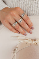 Kristyn's Western Stamped Boho Ring Bands-Rings-Krush Kandy, Women's Online Fashion Boutique Located in Phoenix, Arizona (Scottsdale Area)