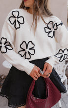 Feeling Free Floral Sweater | Custom XS-3X-Sweaters-Krush Kandy, Women's Online Fashion Boutique Located in Phoenix, Arizona (Scottsdale Area)