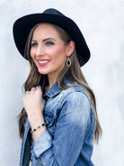 Krush Kouture: Deeply Desired Dangle Earrings-Drop Earrings-Krush Kandy, Women's Online Fashion Boutique Located in Phoenix, Arizona (Scottsdale Area)