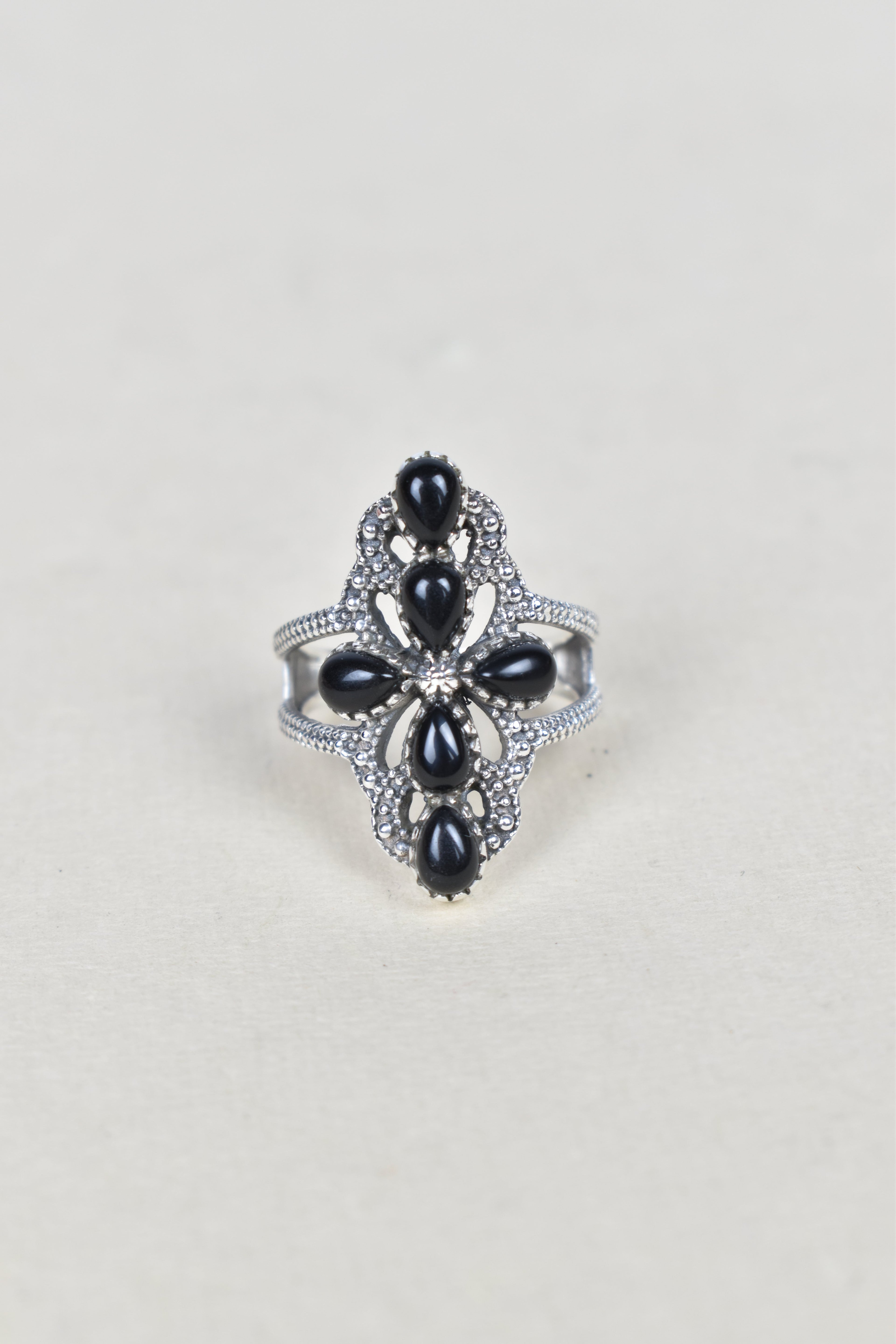 Victoria Sterling Silver Stone Crawler Ring-Crawler Rings-Krush Kandy, Women's Online Fashion Boutique Located in Phoenix, Arizona (Scottsdale Area)