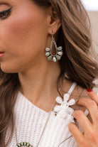 PREORDER Brielle Sterling Silver Earring-Drop Earrings-Krush Kandy, Women's Online Fashion Boutique Located in Phoenix, Arizona (Scottsdale Area)